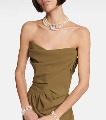 Draped strapless minidress | Vivienne Westwood