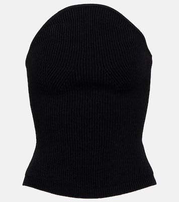 Jericho rib-knit bustier | Khaite