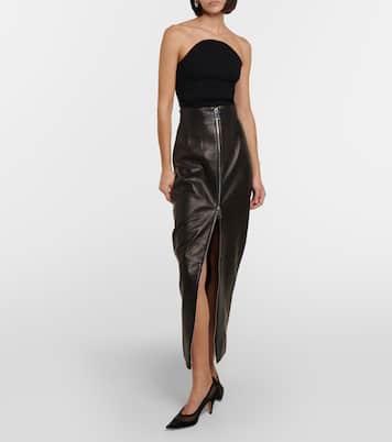 Jericho rib-knit bustier | Khaite