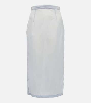 Gonna midi semitrasparente | Maison Margiela