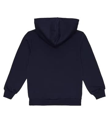 Printed cotton hoodie | Moschino Kids