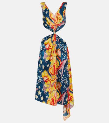 Abito midi con stampa | Marni