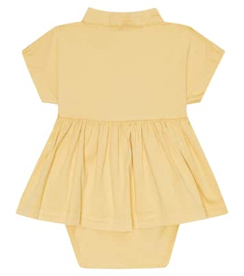 Baby Kleid Bizau aus Baumwoll-Twill | Donsje