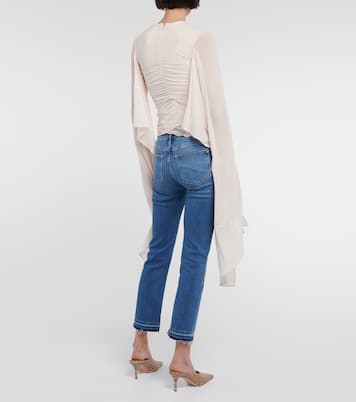 Jeans rectos Le High de tiro alto | Frame