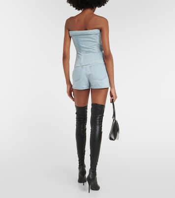Top bustier en jean | Dion Lee