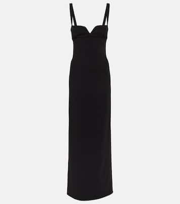 Robe longue en laine mélangée | Magda Butrym
