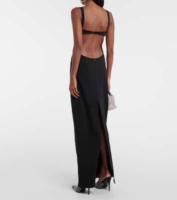Robe longue en laine mélangée | Magda Butrym