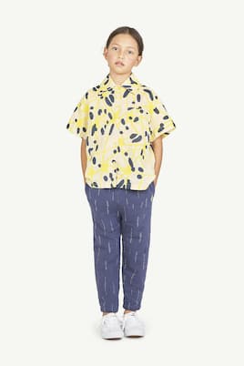 Camisa Kangaroo de lino y algodón | The Animals Observatory