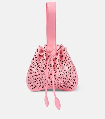 Secchiello Rose Marie in pelle | Alaïa