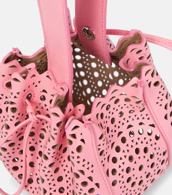 Secchiello Rose Marie in pelle | Alaïa