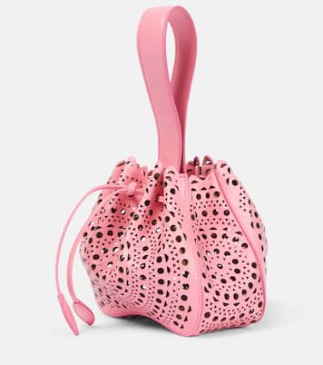 Secchiello Rose Marie in pelle | Alaïa