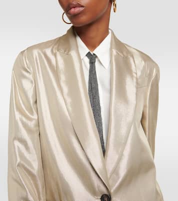 Blazer aus Gabardine | Brunello Cucinelli
