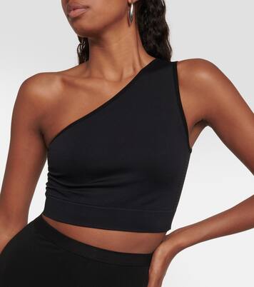 Athena one-shoulder cropped top | Rick Owens