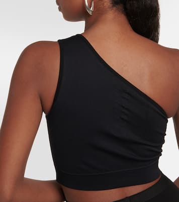 Athena one-shoulder cropped top | Rick Owens