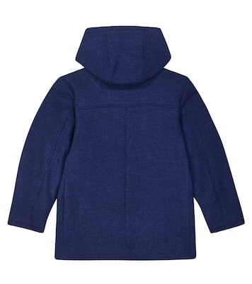 Abrigo de mezcla de lana con logo | Versace Kids