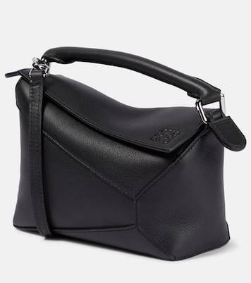 Borsa a spalla Puzzle Edge Mini in pelle | Loewe