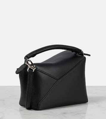 Borsa a spalla Puzzle Edge Mini in pelle | Loewe