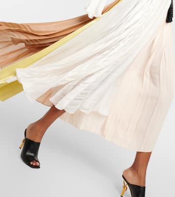 Robe longue asymétrique | Victoria Beckham