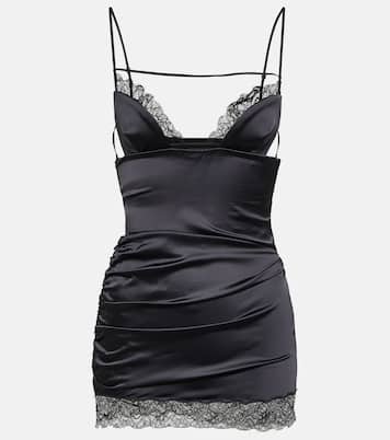 Minikleid mit Spitze | Nensi Dojaka