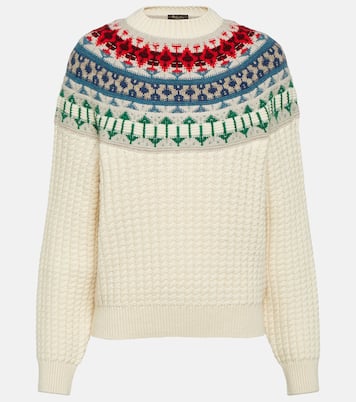 Pull intarsia en cachemire | Loro Piana