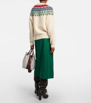 Pull intarsia en cachemire | Loro Piana