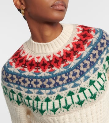 Pull intarsia en cachemire | Loro Piana