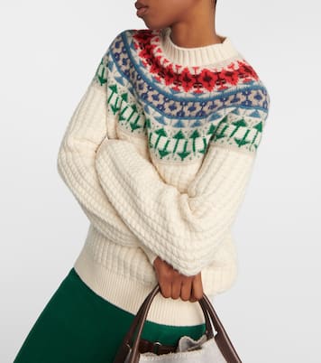 Pull intarsia en cachemire | Loro Piana