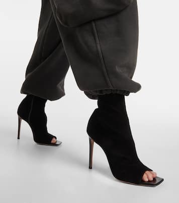Amanda suede ankle boots | Paris Texas