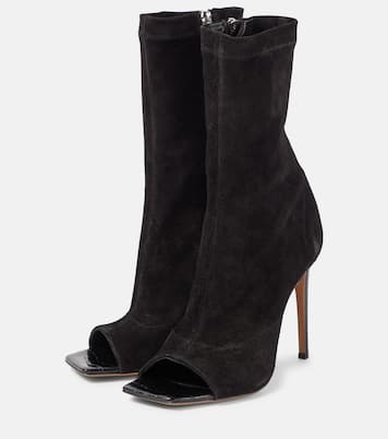 Amanda suede ankle boots | Paris Texas