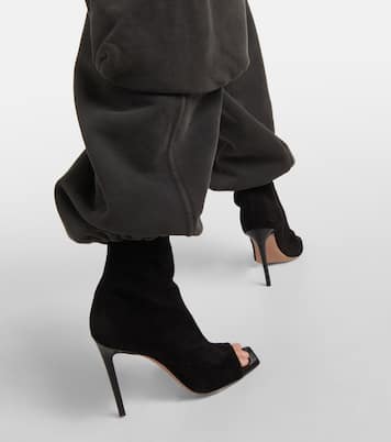 Amanda suede ankle boots | Paris Texas