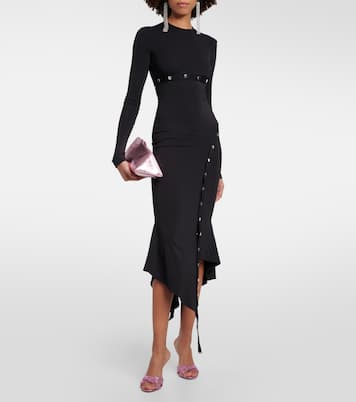 Mariza Is Back embellished suede mules | Christian Louboutin