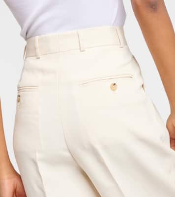 Pantaloni regular a pieghe | Toteme