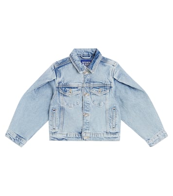 Puff-sleeve denim jacket | Scotch & Soda Kids