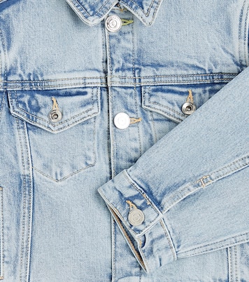 Puff-sleeve denim jacket | Scotch & Soda Kids