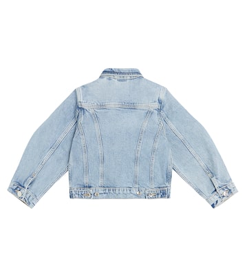 Puff-sleeve denim jacket | Scotch & Soda Kids