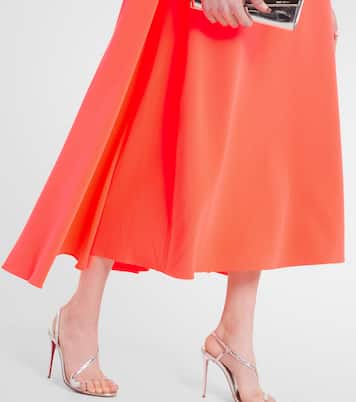 Abito midi Twiggy con mantella | Roksanda
