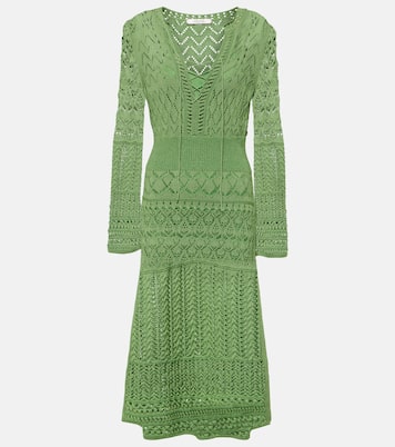 Abito midi Seductive in pizzo pointelle | Dorothee Schumacher