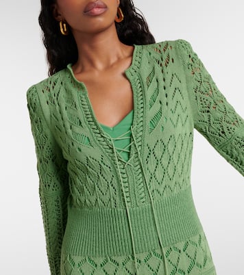 Abito midi Seductive in pizzo pointelle | Dorothee Schumacher