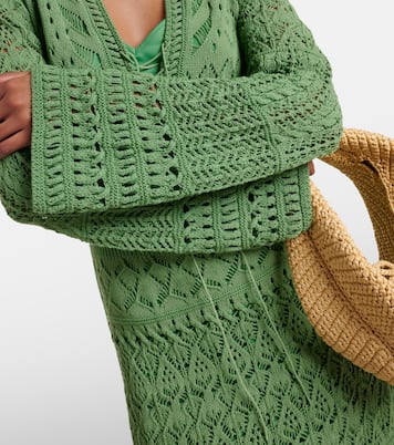 Abito midi Seductive in pizzo pointelle | Dorothee Schumacher