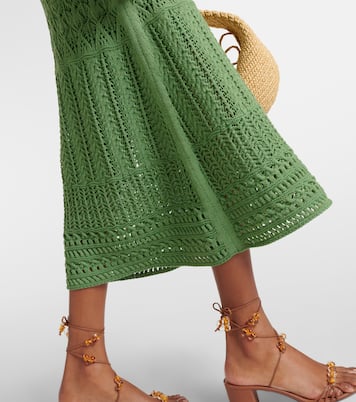Abito midi Seductive in pizzo pointelle | Dorothee Schumacher