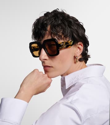Double G square sunglasses | Gucci