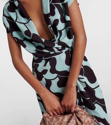 Robe midi en crêpe | Dries Van Noten