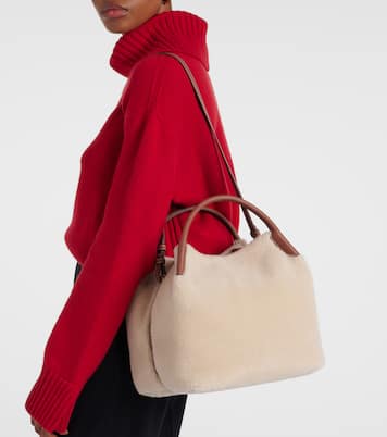 Sac seau Bale Large en cachemire et soie | Loro Piana