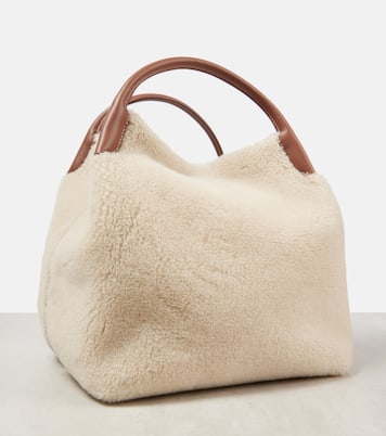 Sac seau Bale Large en cachemire et soie | Loro Piana