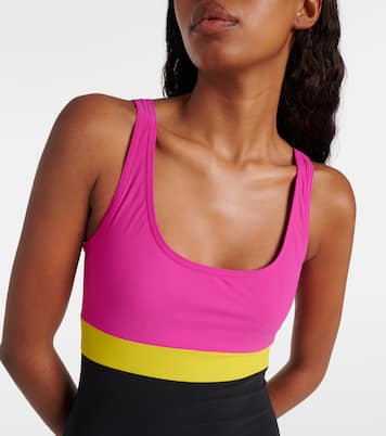 Colorblocked swimsuit | Karla Colletto