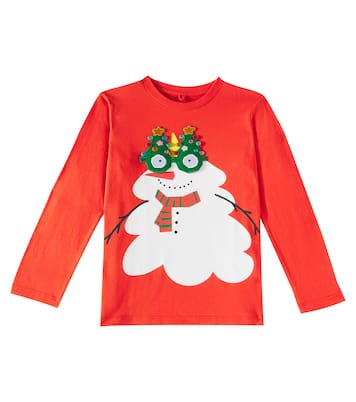 Top en jersey de algodón estampado | Stella McCartney Kids