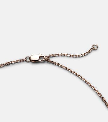 Antifer 18kt rose gold pendant necklace with malachite and diamonds | Repossi