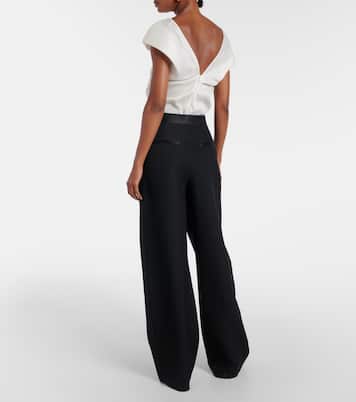Weite Hose Marine | Khaite
