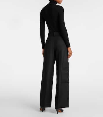 Pantaloni regular Caiton | Khaite