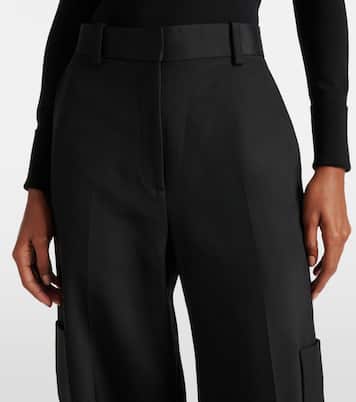 Pantaloni regular Caiton | Khaite